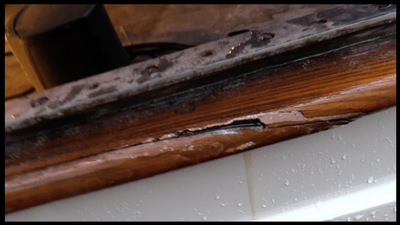 Featured Image - Repaired wooden trim on a boat
