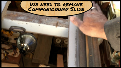 Featured Image - How to remove a Companionway Slide - Why should should remove a companionway slide