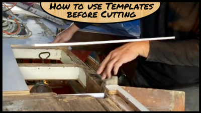 Featured Image - How to make templates before cutting expensive woo