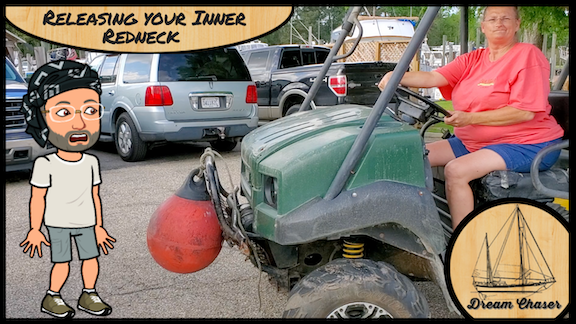 Featured Image - Releasing your inner redneck, pushing car with boat fender
