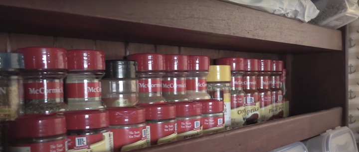 Spices and organizing spices, how to organize your boat.