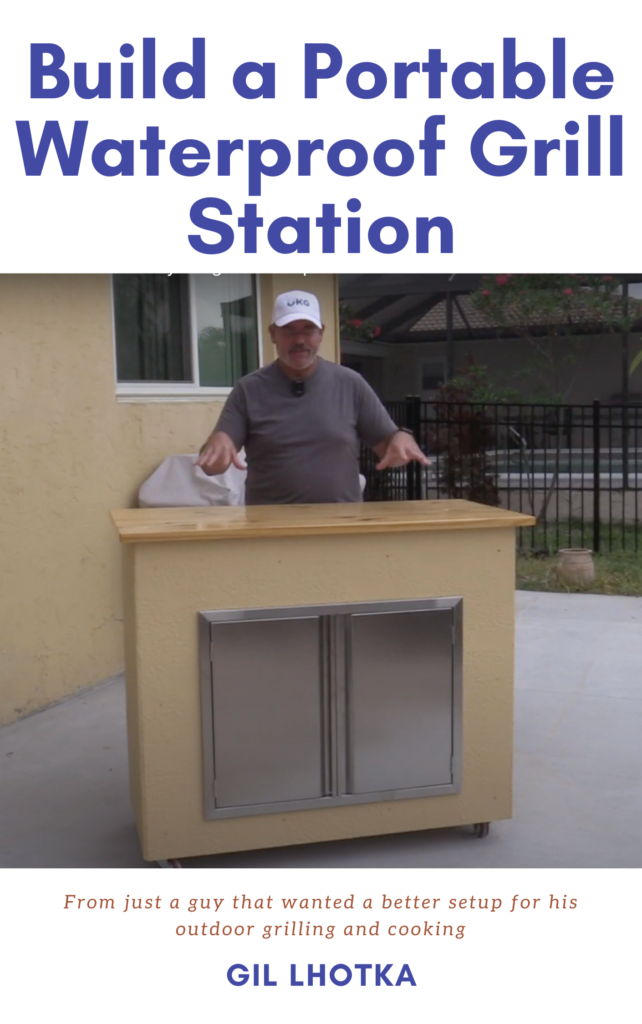 how to build a grilling station