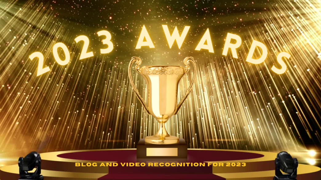 2023 Awards Won for SVDreamChaser blog and Video